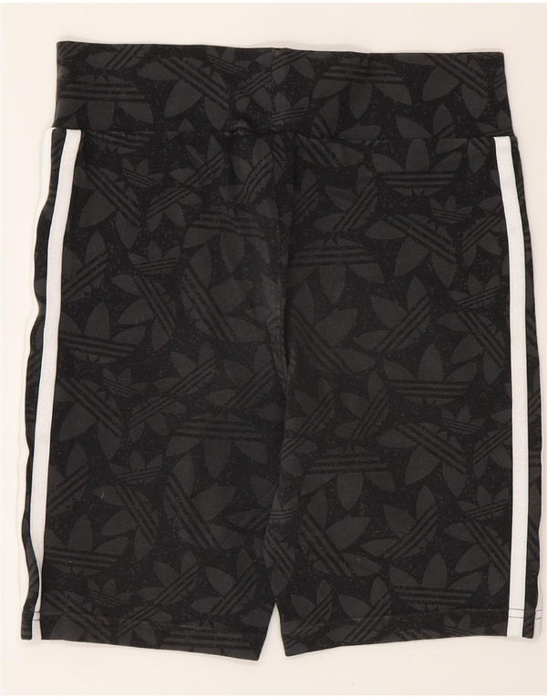 Adidas piger grafiske sportsshorts 13-14 år Grå bomuld