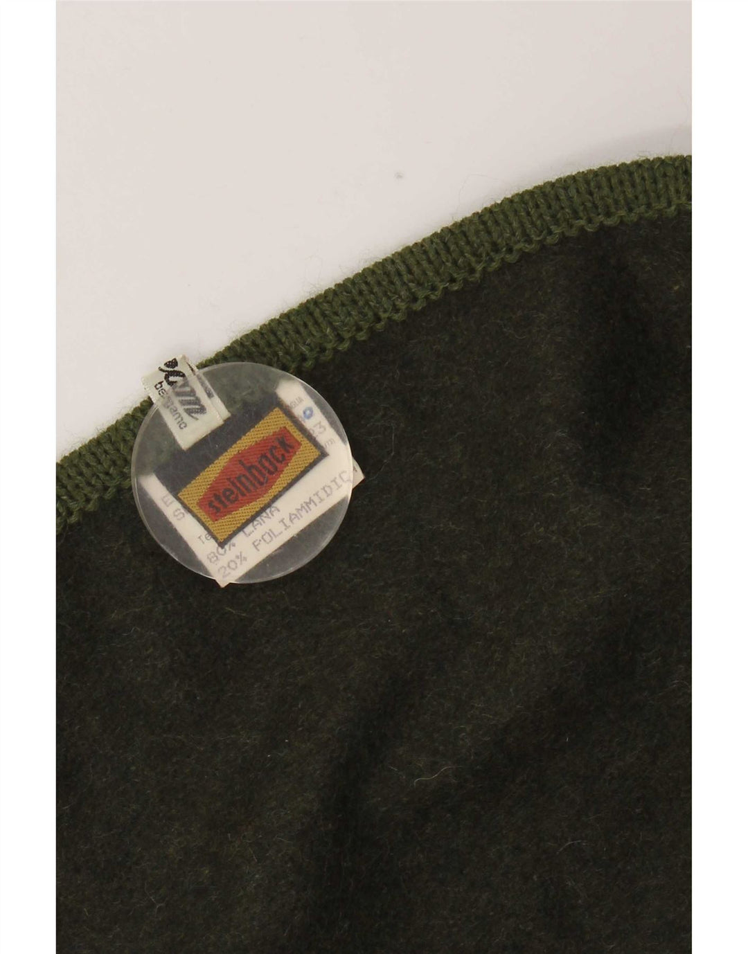 Steinbock Dame Cape Coat EU 40 Medium Green Wool