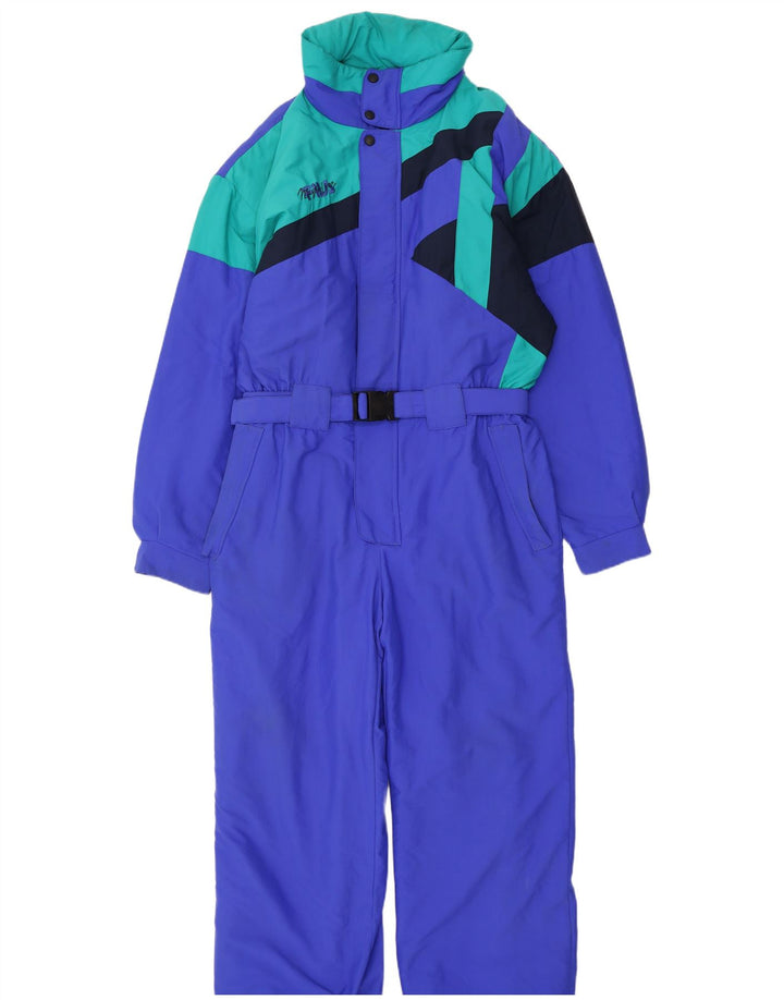 Fila Ski Jumpsuit med hætte til mænd IT 54 XL Blå Colourblock Polyamid