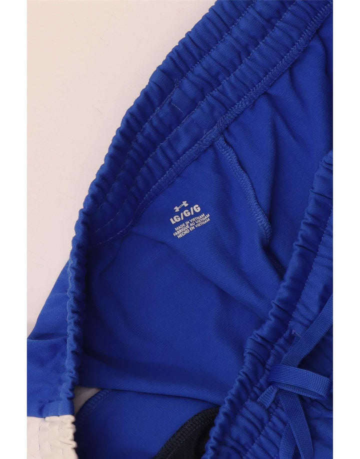 Under Armour Herre træningsdragt Bukser Large Blue Colourblock