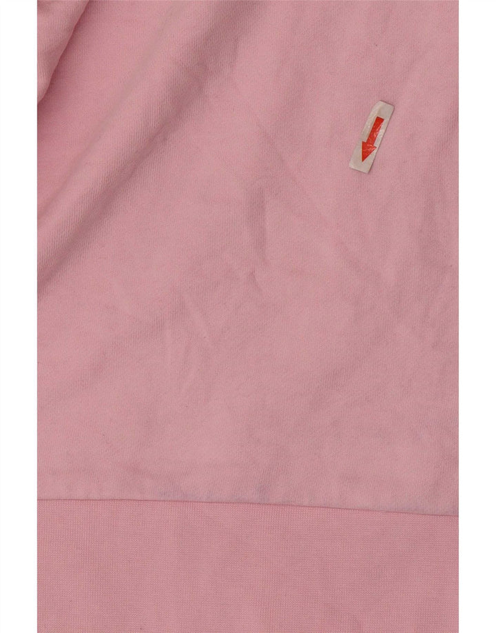 Hugo Boss Dame Grafisk Sweatshirt Jumper UK 14 Medium Pink Bomuld