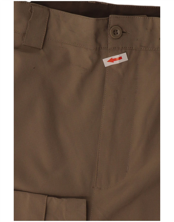 Mountain Warehouse Herre Cargo Shorts W38 XL Beige Polyester