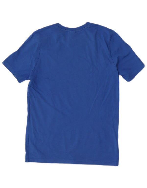 Adidas drenge grafisk t-shirt top 13-14 år blå bomuld