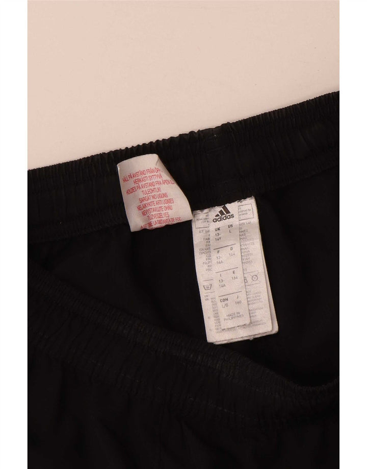 Adidas Boys Climalite Sportshorts 13-14 år Sort polyester