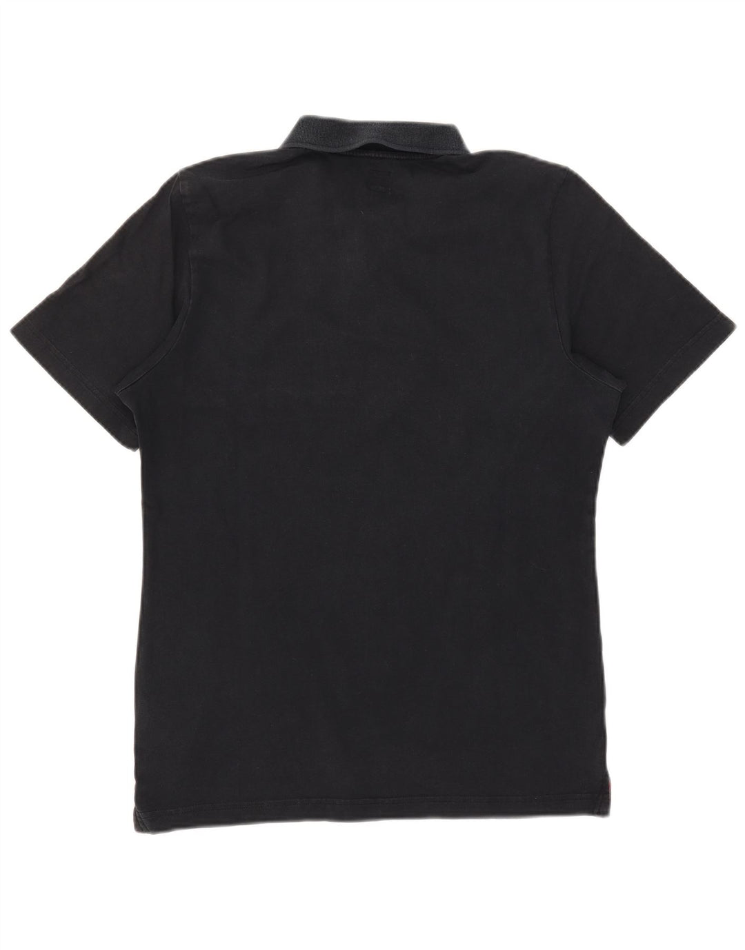 ADIDAS Poloshirt til mænd Lille sort Colourblock Bomuld