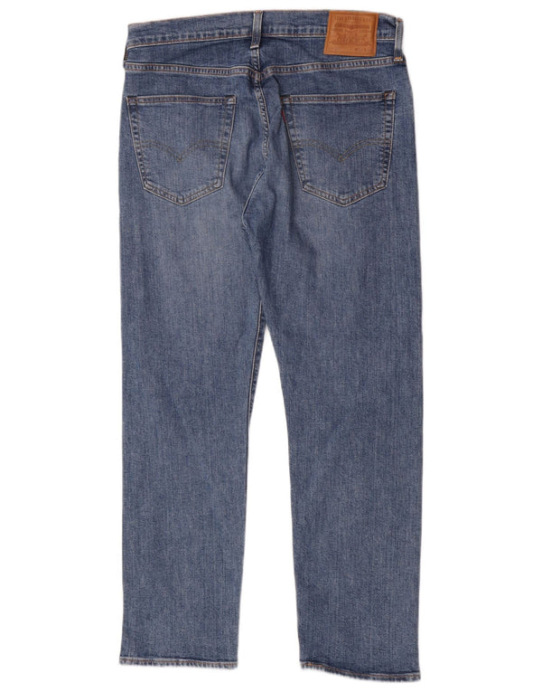 Levi's Herre 502 tilspidsede jeans W33 L30 blå bomuld