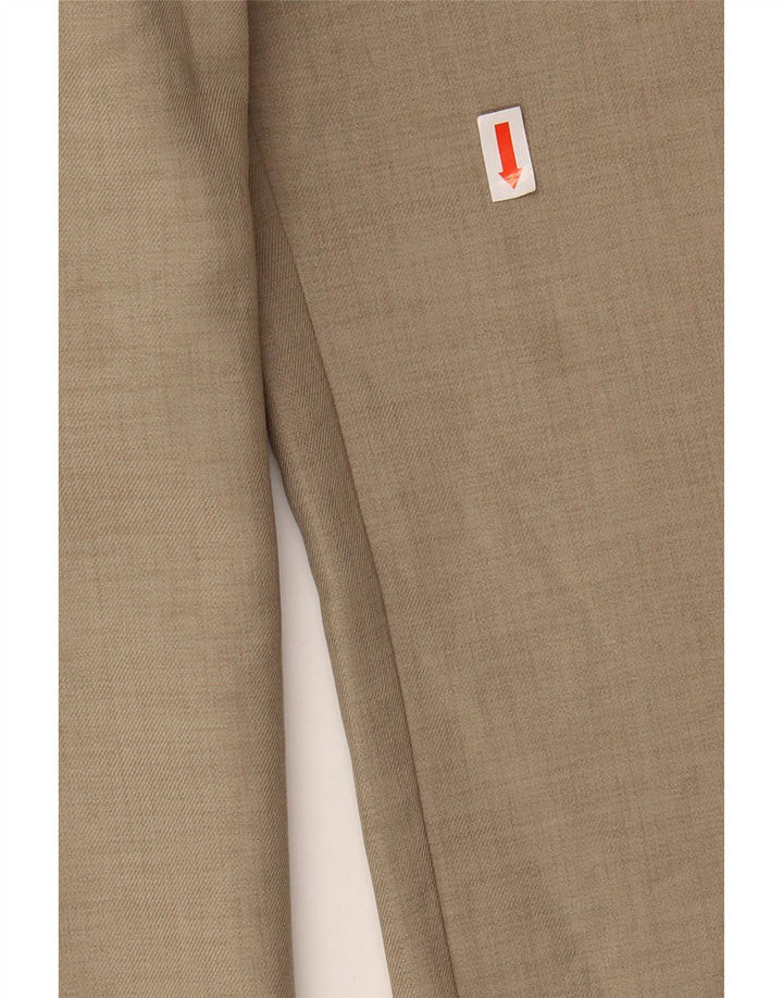 FARAH Womens Classic Straight Chino Trousers W32 L31  Grey Polyester