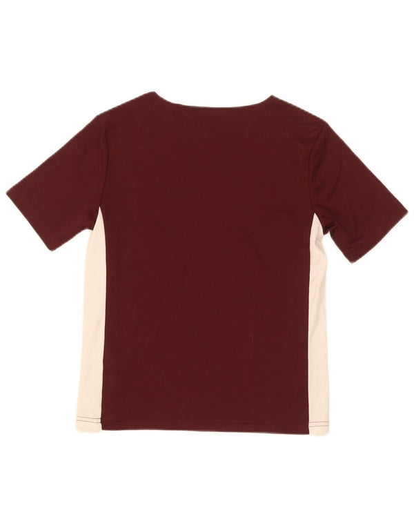 Adidas drenge Colorado Rapids grafisk T-shirt top 9-10 år rødbrun