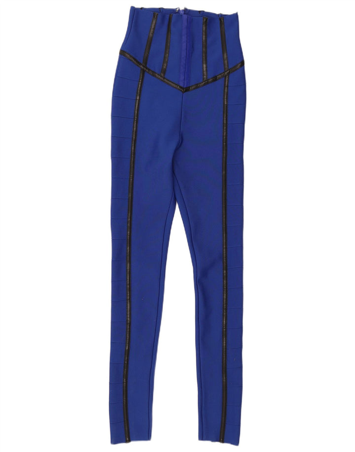 KAREN MILLEN Dame Leggings UK 6 XS Blå Polyester