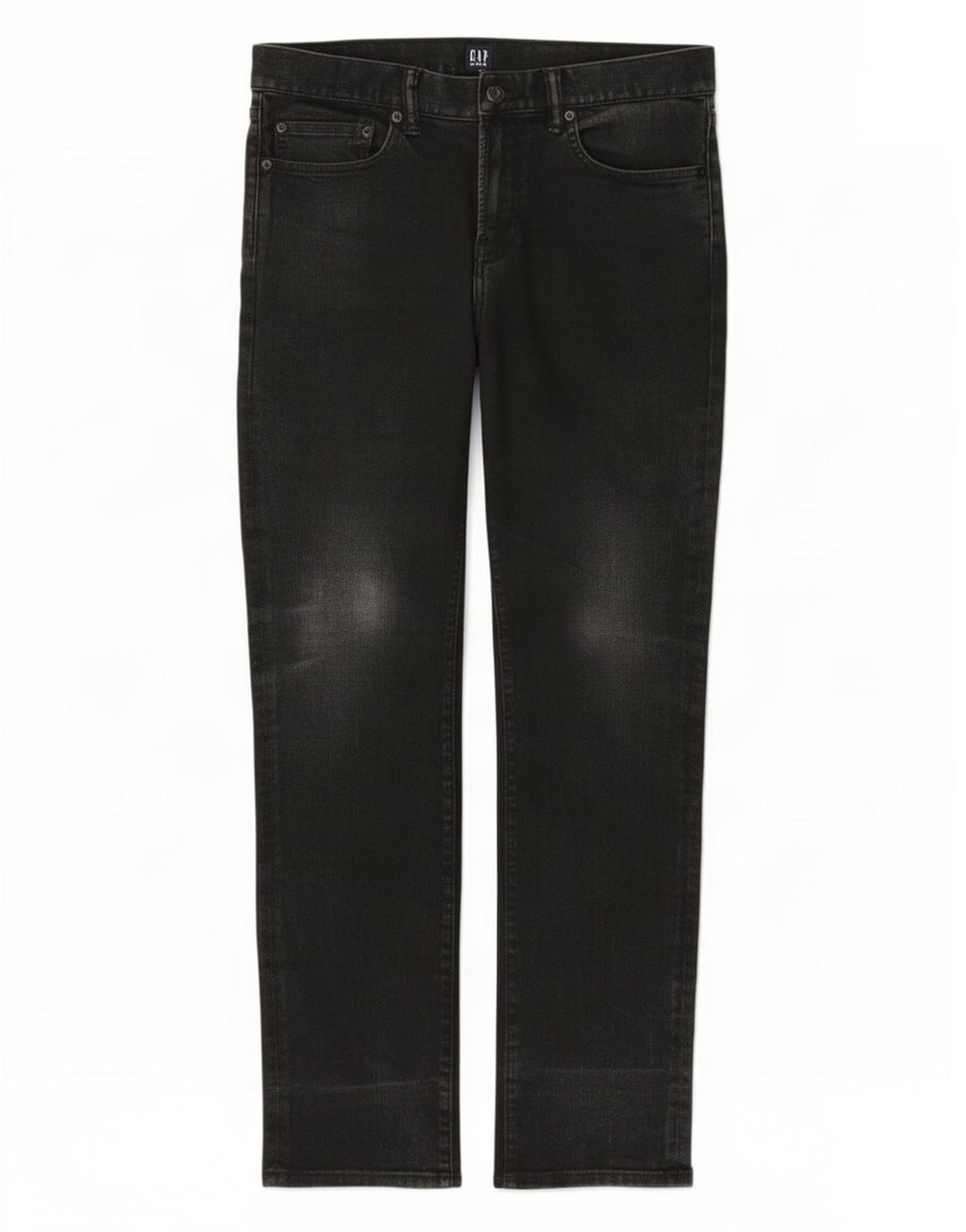 Gap Straight Jeans til mænd W32 L32 Sort bomuld