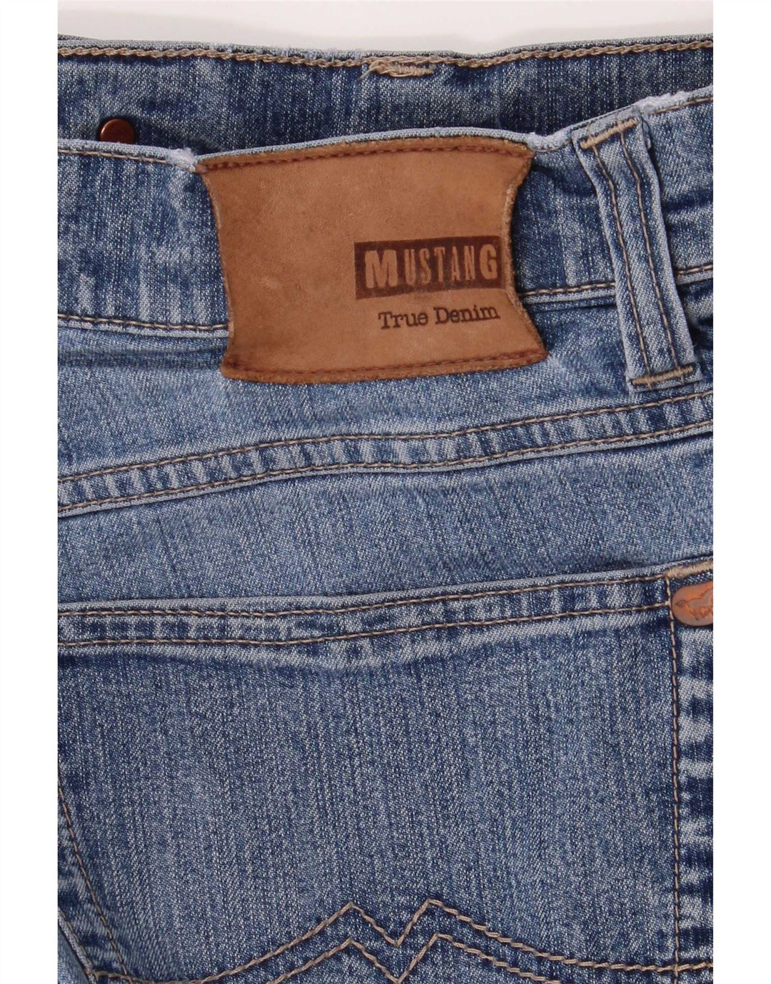 Mustang Straight Jeans til mænd W34 L30 Blå