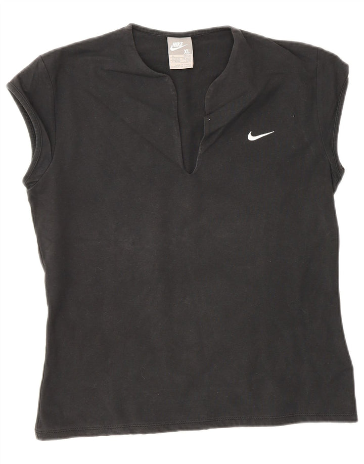 Nike T-shirt top til kvinder DK 18 XL Sort