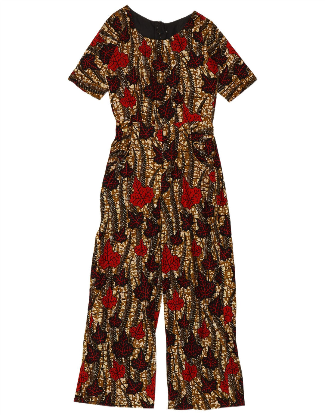 Vintage Dame Jumpsuit UK 12 Medium Multicolored Floral
