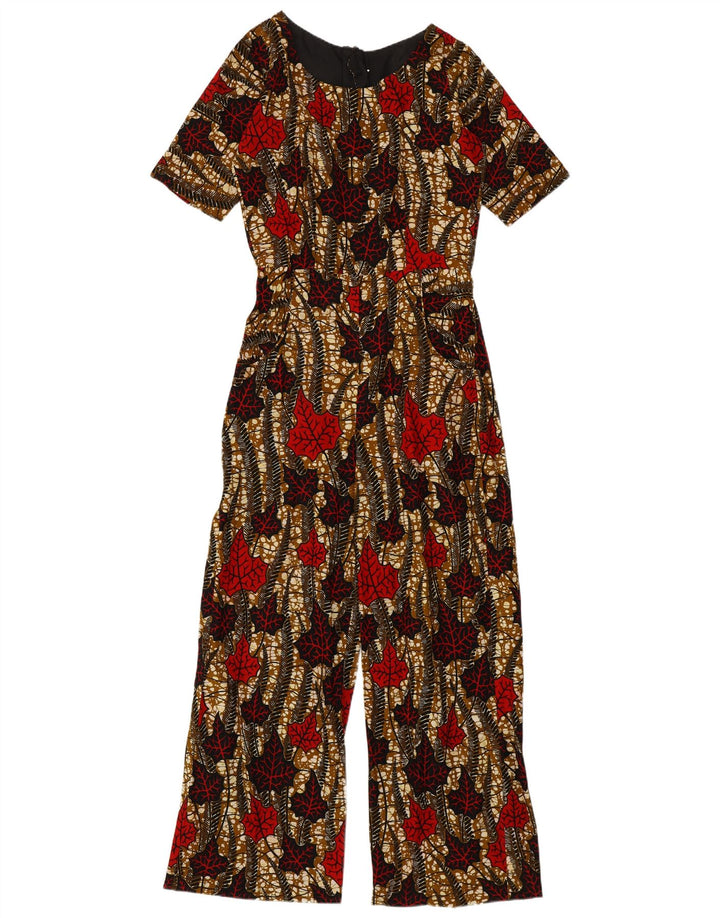 Vintage Dame Jumpsuit UK 12 Medium Multicolored Floral