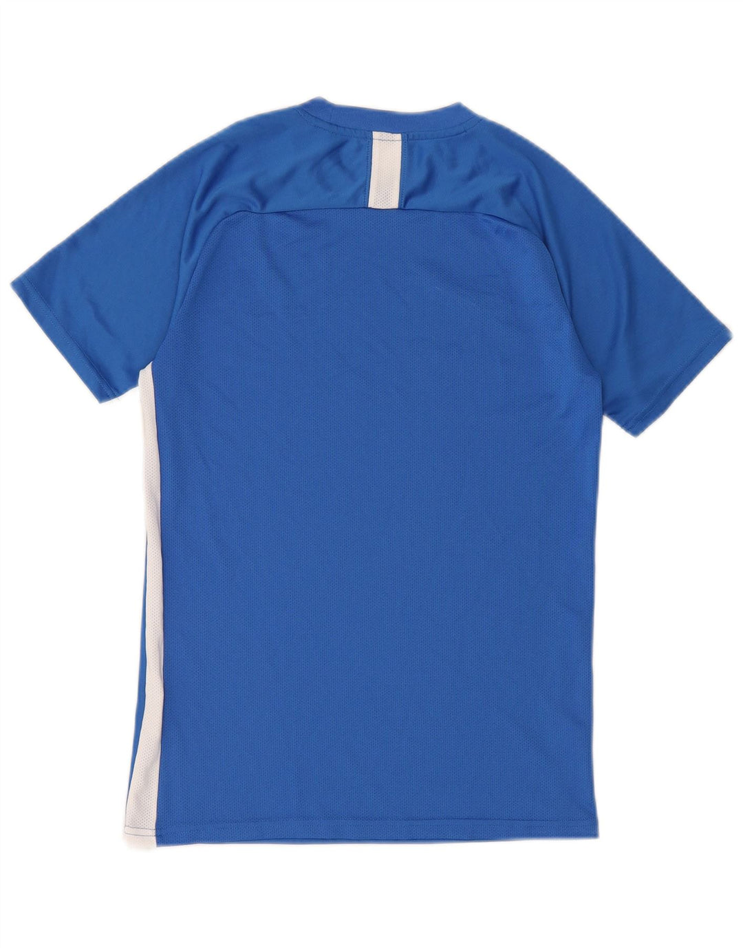 Nike Herre Dri Fit T-Shirt Top Lille Blå Colourblock Polyester