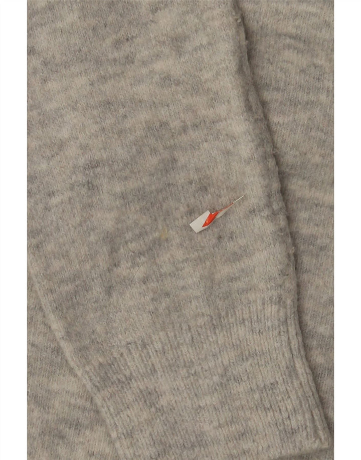 Marks & Spencer Dame sweater med rund hals DK 14 Medium Grå Flecked