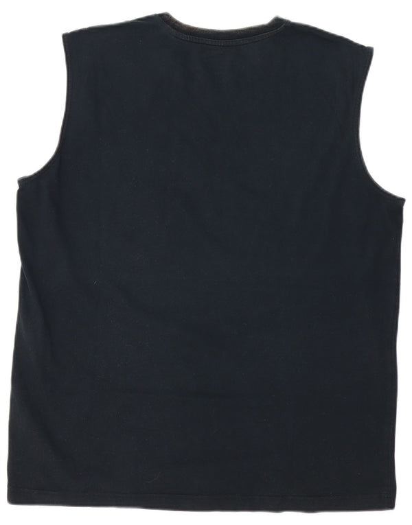 Adidas Herre Grafisk Vest Top XL Sort