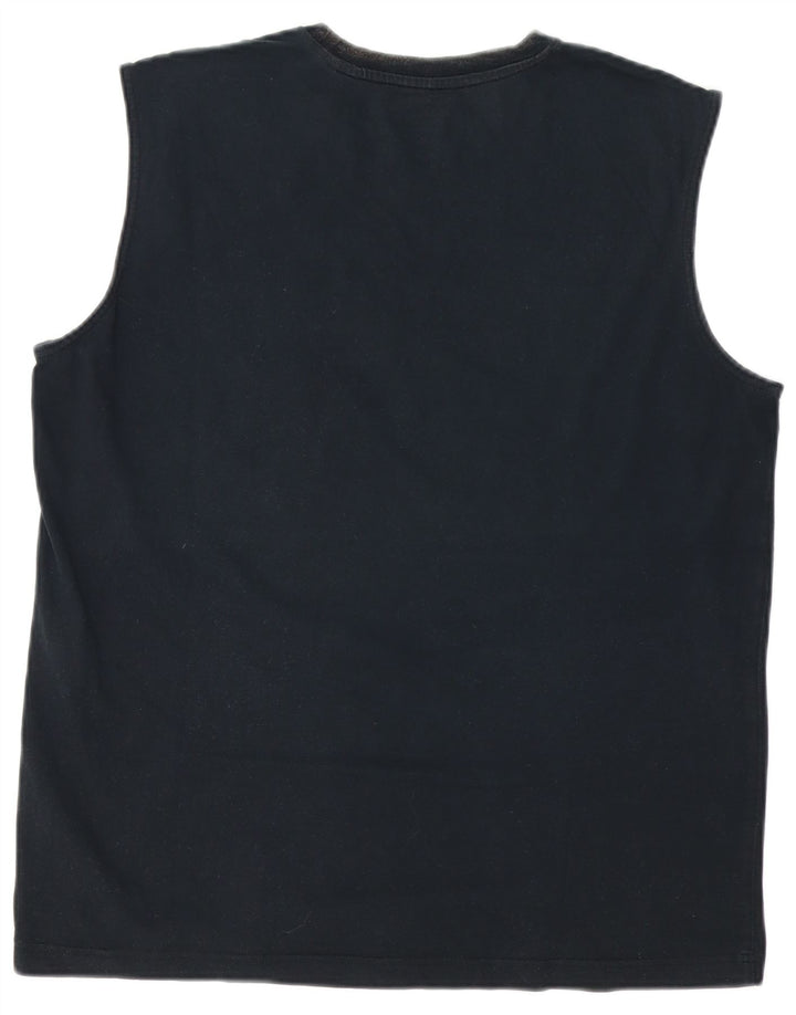 Adidas Herre Grafisk Vest Top XL Sort