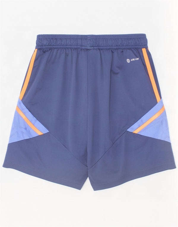 Adidas Boys Manchester United sportsshorts 15-16 år marineblå