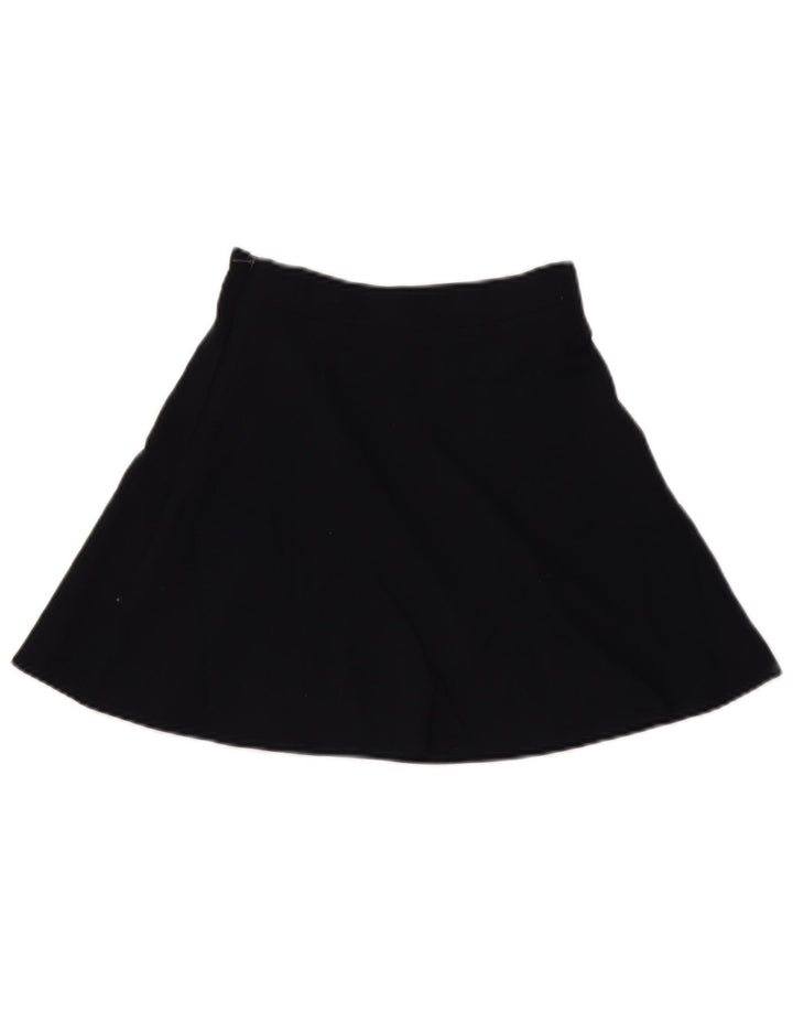John Lewis Girls A-Line nederdel 8-9 år W24 Navy Blue Polyester