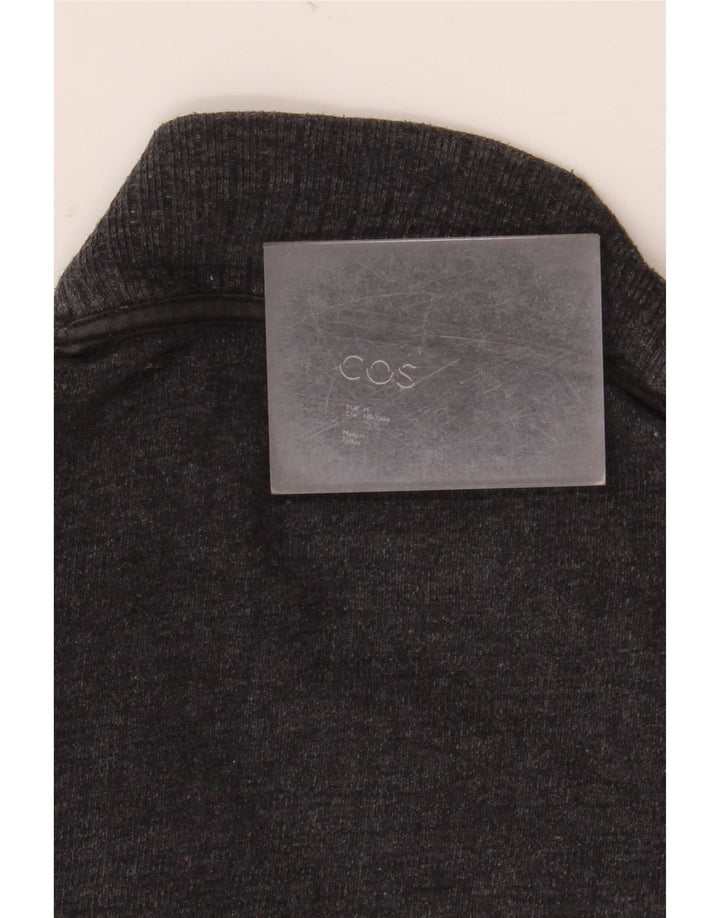 COS Dame Oversized T-Shirt Top UK 14 Medium Grå