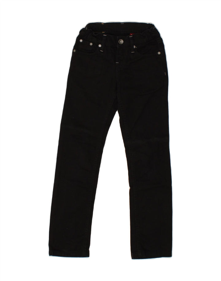 LEVI'S Girls Straight Jeans 7-8 Years W22 L23 Black Vintage Levi's and Second-Hand Levi's from Messina Hembry 