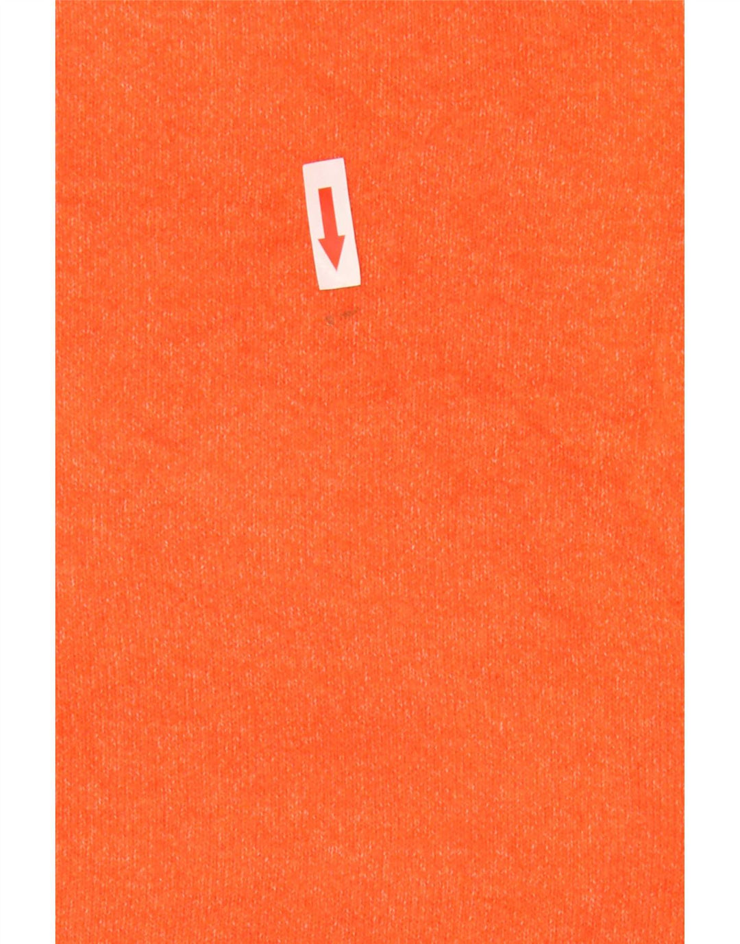 Marks & Spencer Dame Oversized T-Shirt Top UK 10 Small Orange Polyester