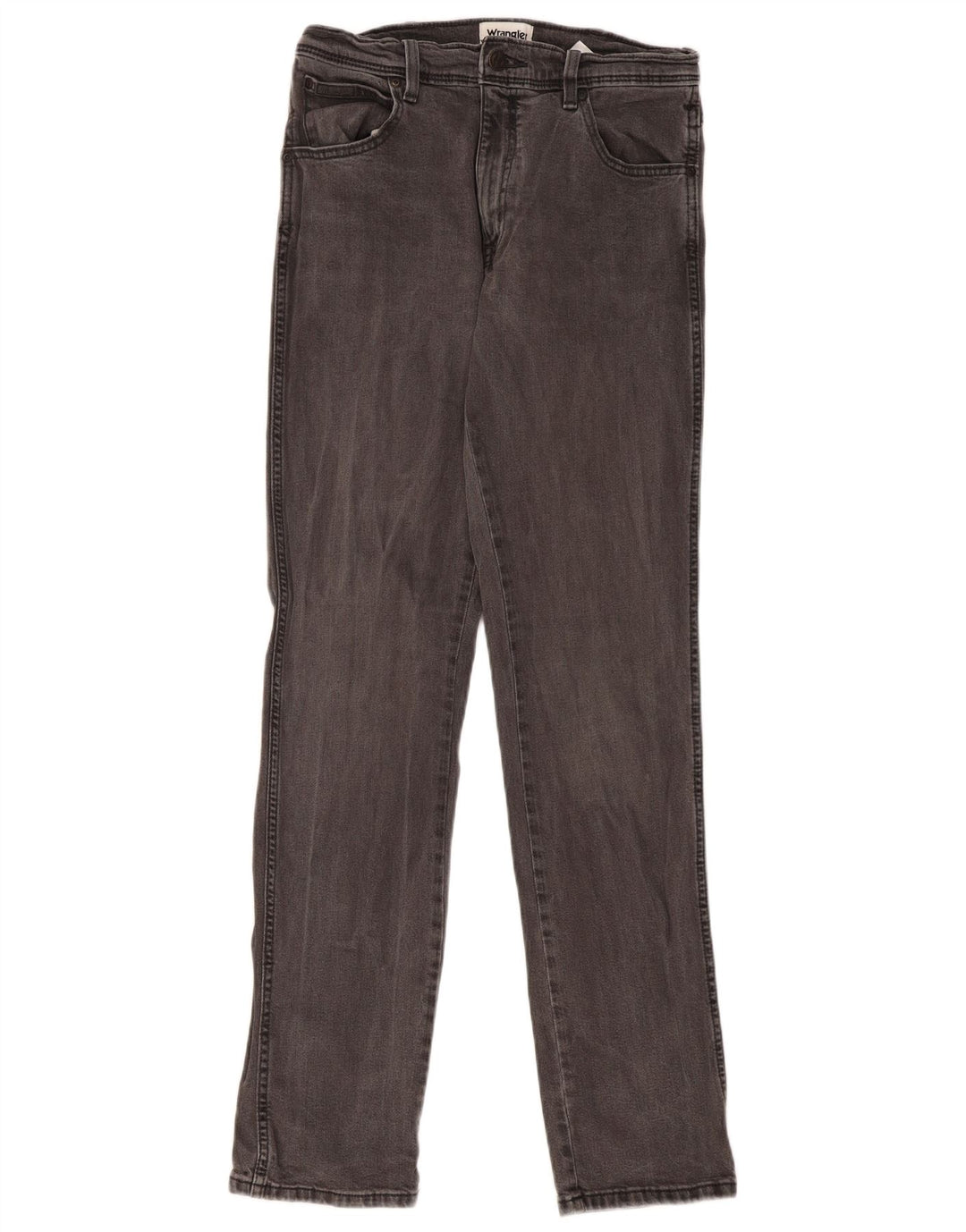 Wrangler Herre Texas Slim Jeans W32 L34 Grå Bomuld