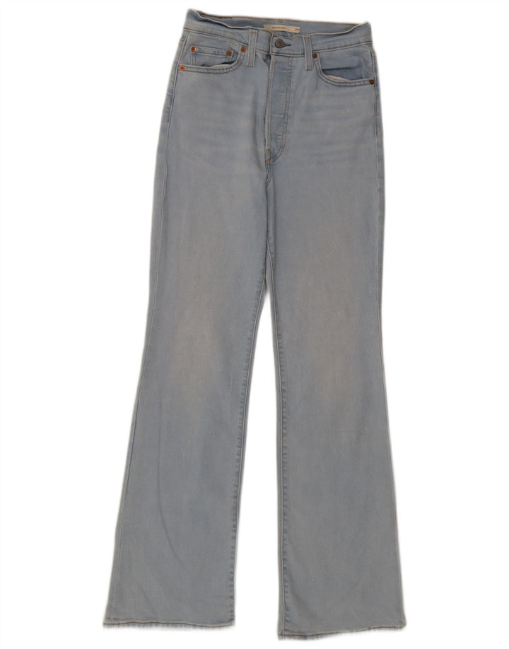 Levi's Dame Ribcage Bootcut Jeans W29 L32 Blå Bomuld