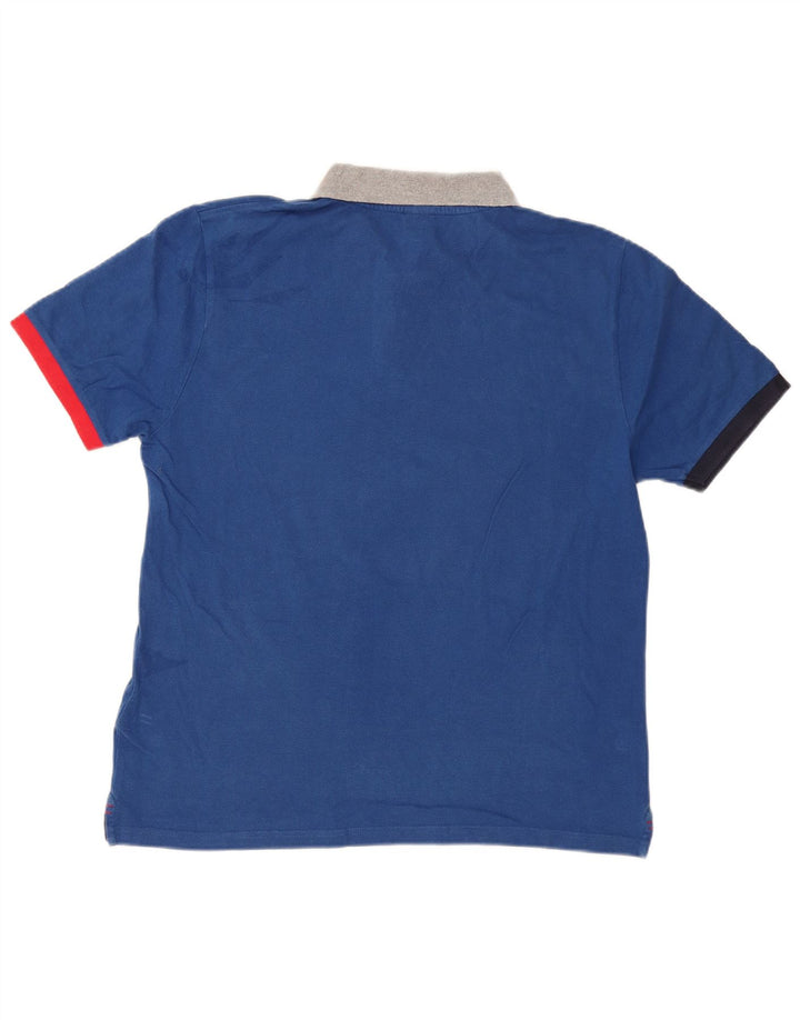 North Sails Herre Regular Fit Polo Shirt Medium Navy Blue Colourblock Bomuld