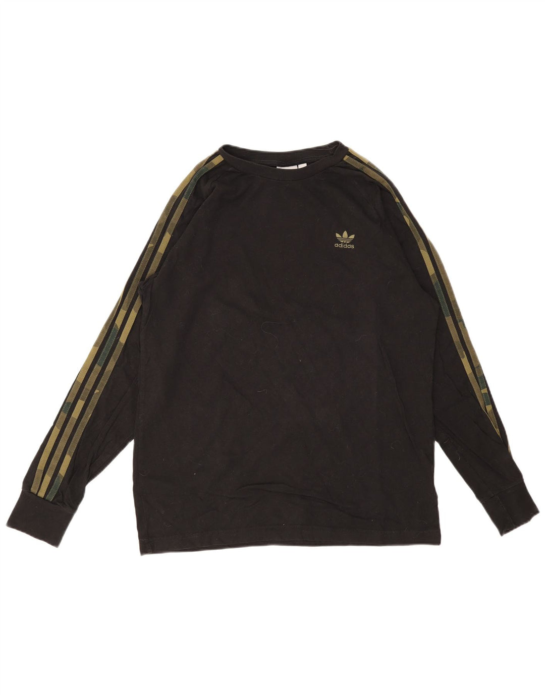 ADIDAS Herre Top Langærmet Medium Sort Bomuld