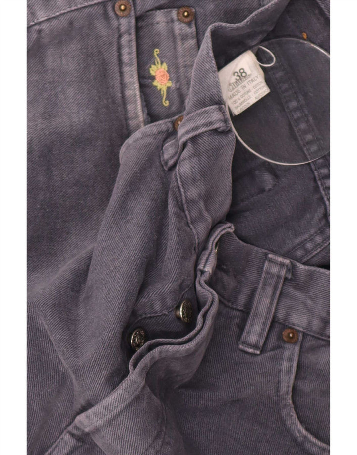 El Charro Straight Jeans til mænd W38 L29 Grå Bomuld