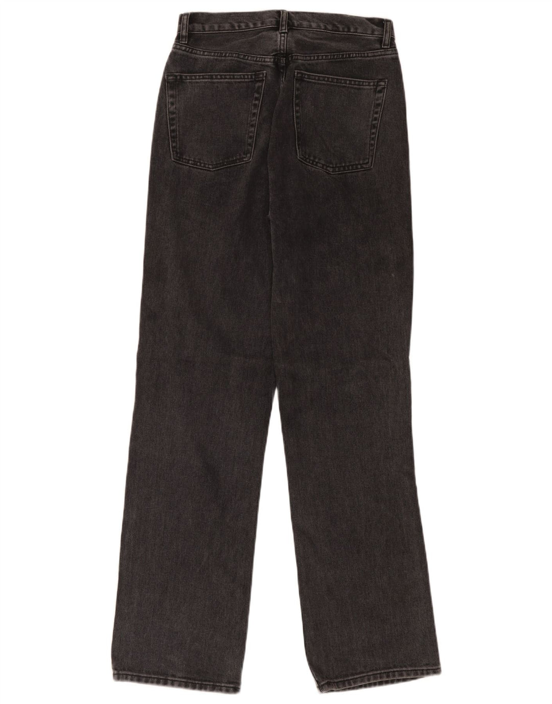 Topshop Dame Straight Jeans W28 L32 Grå Bomuld