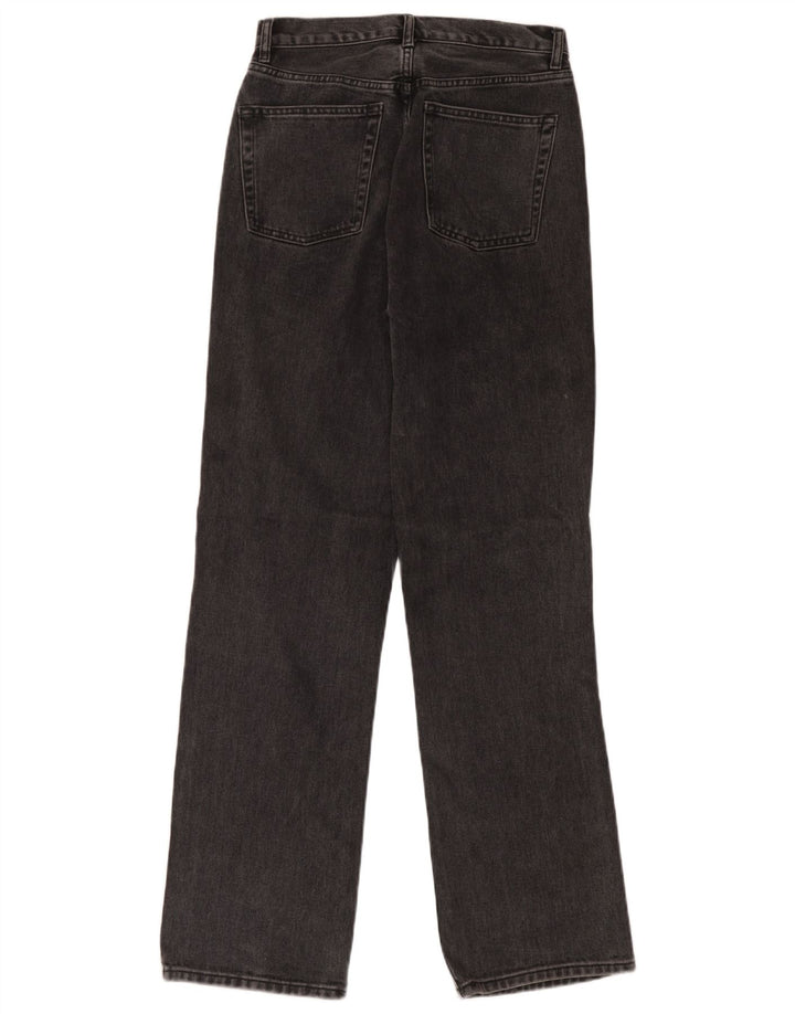 Topshop Dame Straight Jeans W28 L32 Grå Bomuld