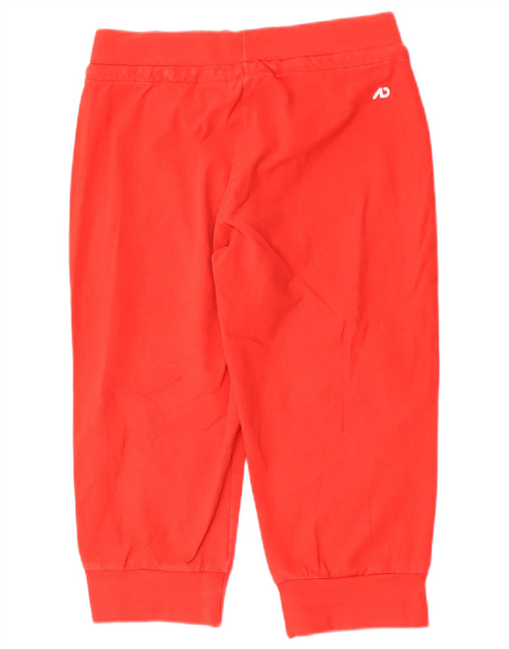 Nike Dame Bermuda Sport Shorts UK 12 Medium Rød Bomuld