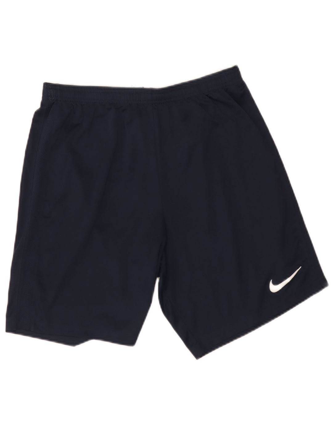 Nike Herre Dri Fit sportsshorts store marineblå polyester