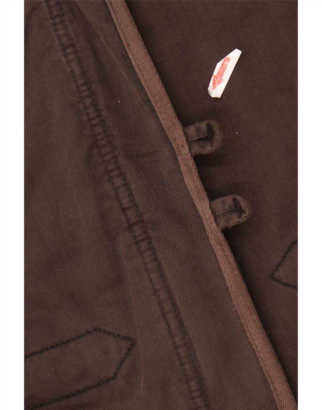 Levi's Dame Windbreaker Jacket UK 10 Lille brun sildeben