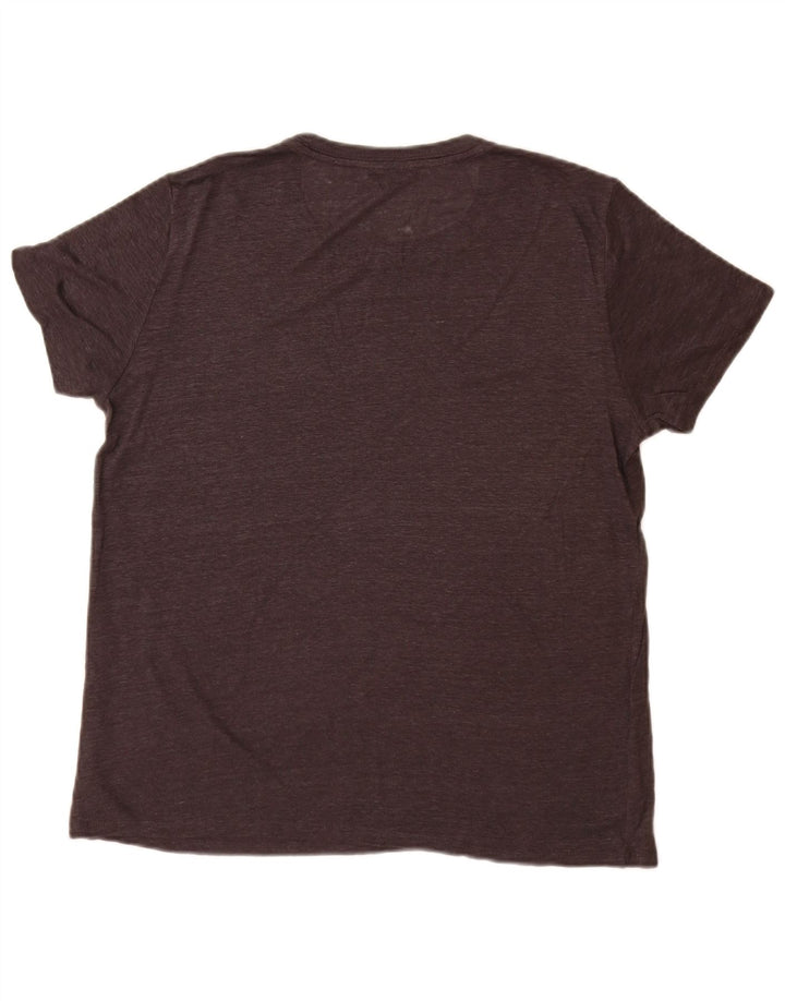 MASSIMO DUTTI Mens T-Shirt Top Medium Grey