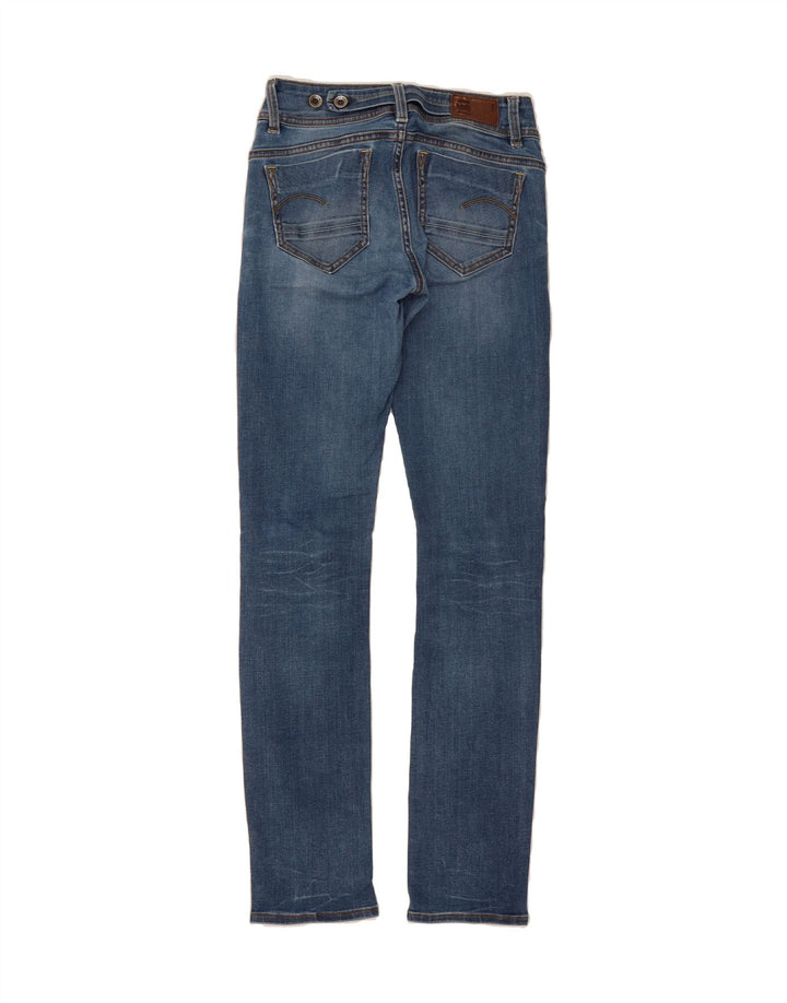G-STAR Womens Midge Straight Jeans W26 L32 Blue Cotton Vintage G-Star and Second-Hand G-Star from Messina Hembry 