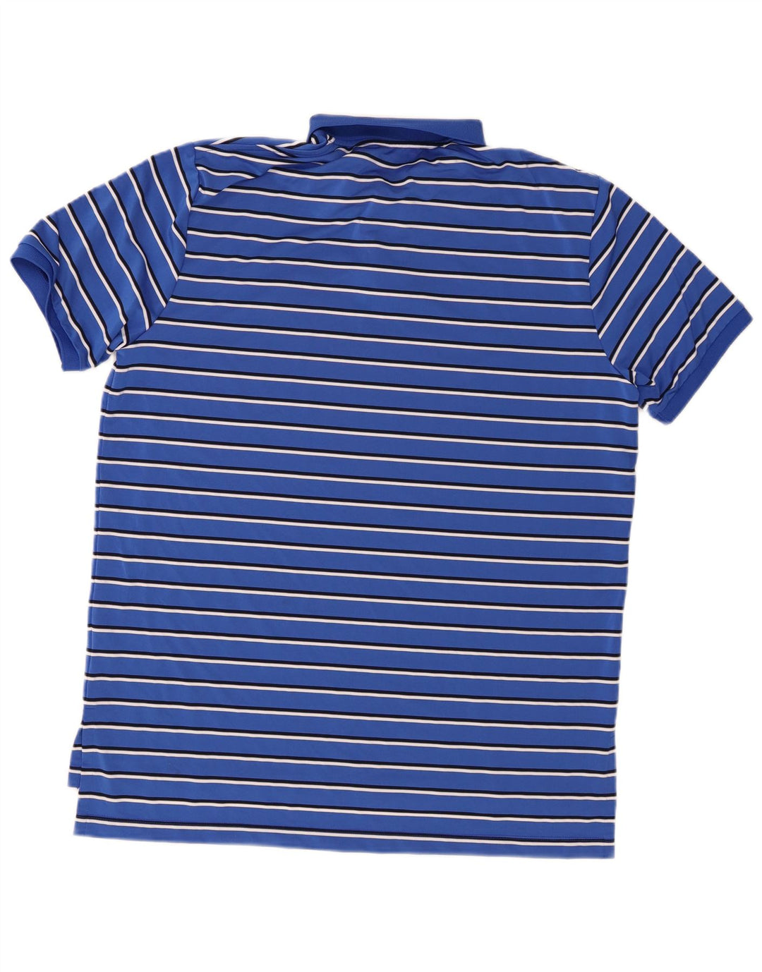Polo Ralph Lauren herreskjorte XL blå stribet polyester