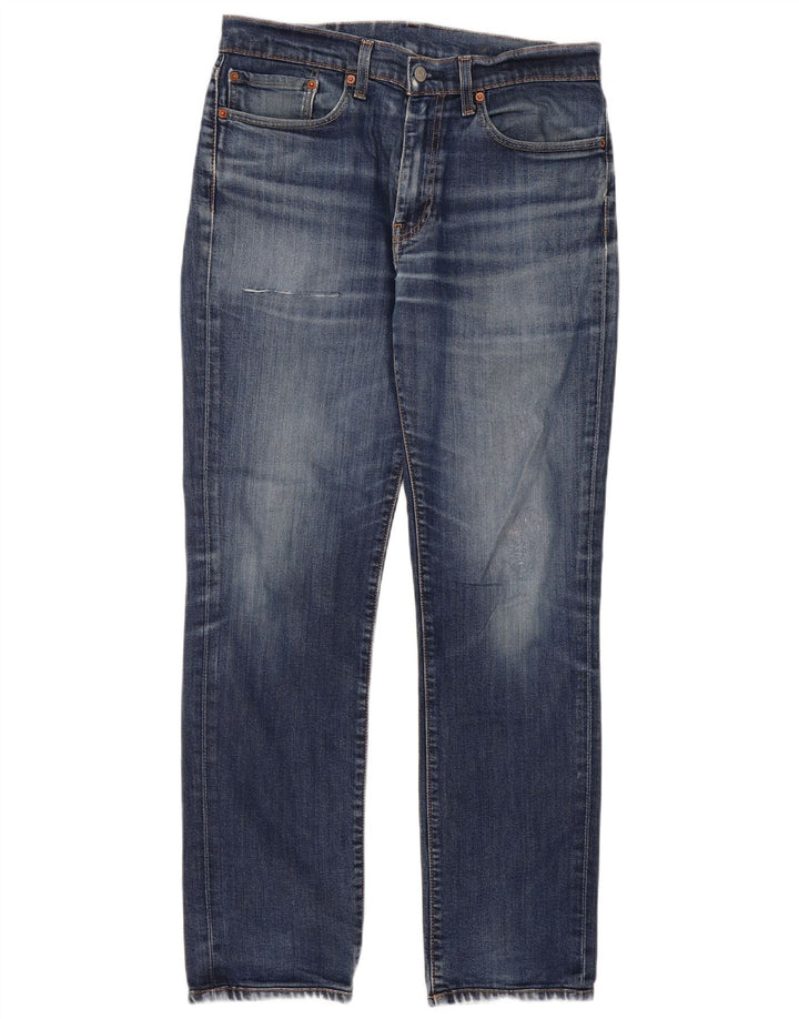 Levi's Herre 511 Slim Jeans W34 L31 Blå Bomuld