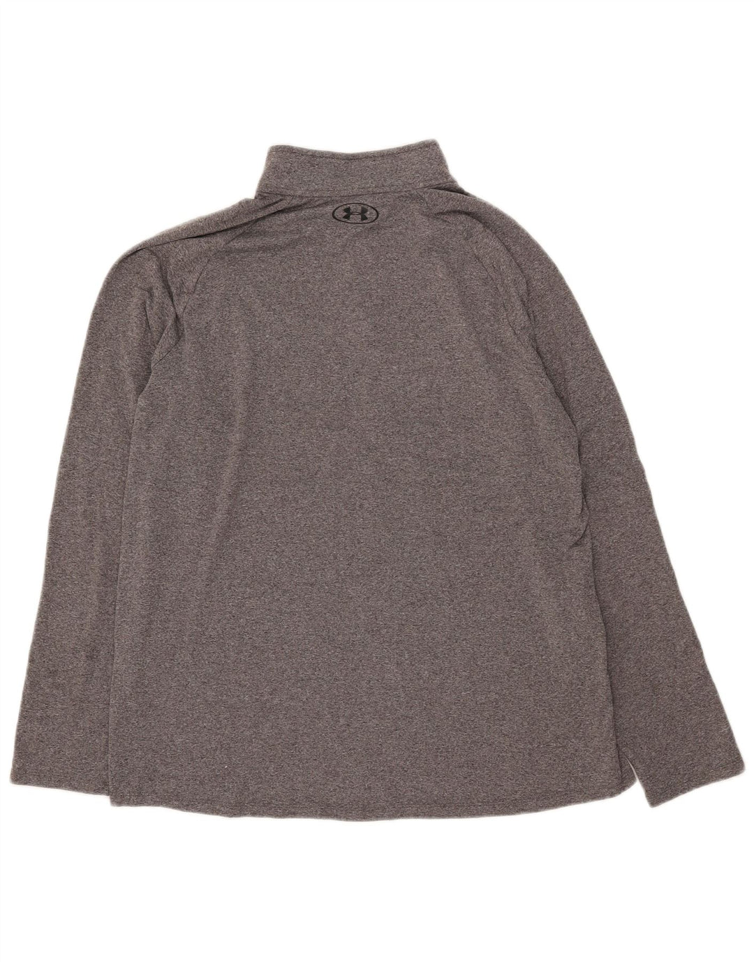 Under Armour Herre Heat Gear Zip Neck Pullover Træningsdragt Top XL Grå