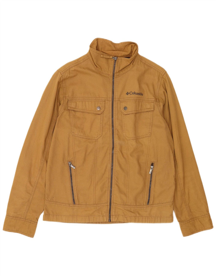 Columbia Herre Utility Jacket UK 38 Medium Beige Bomuld
