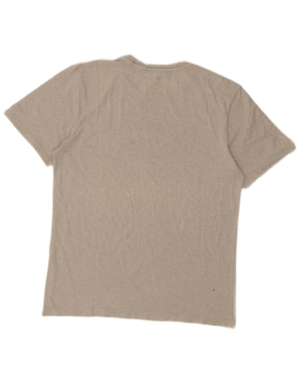 Levi's Mens Graphic T-Shirt Top Large Grey Flecked