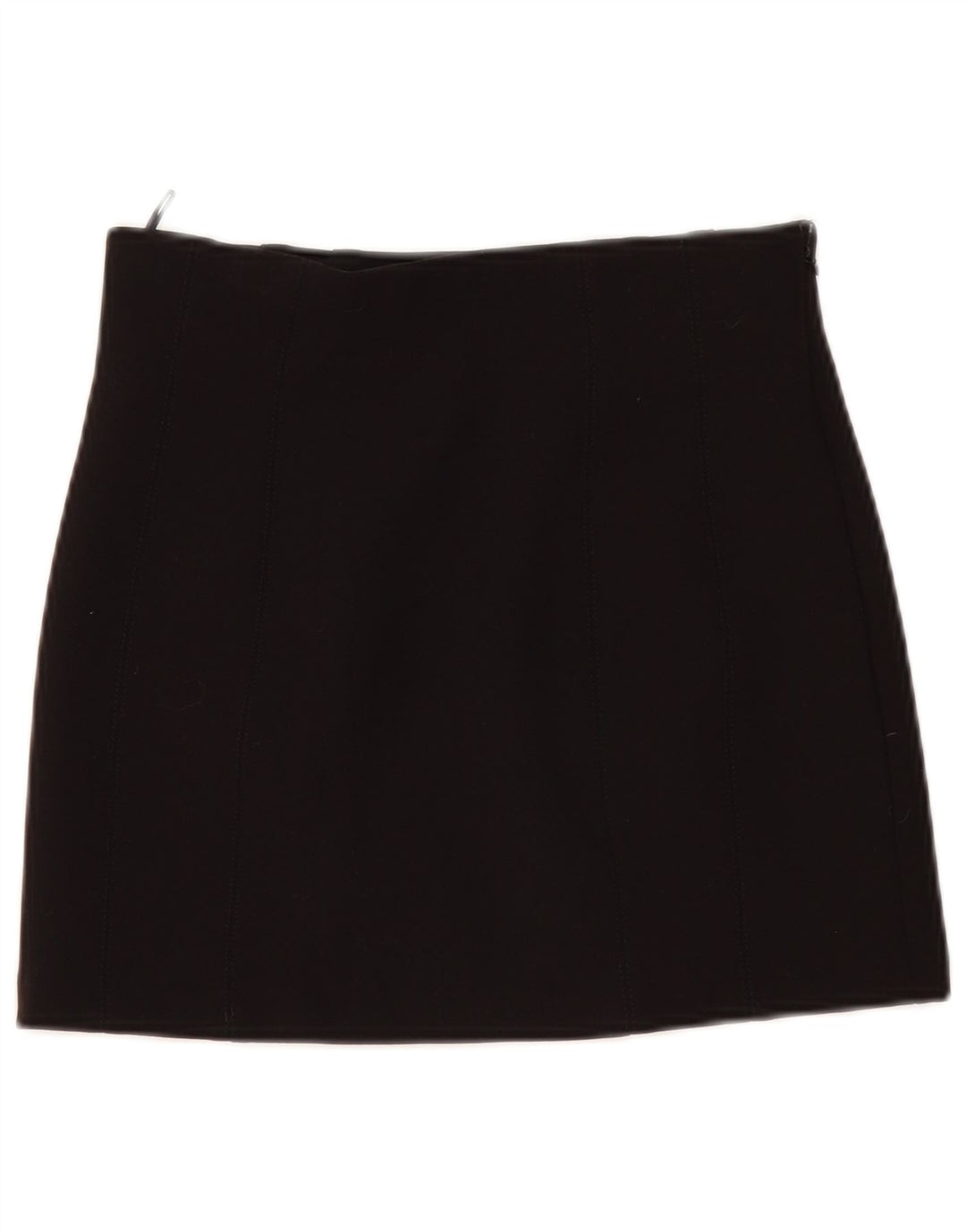 Zara Dame Mini Nederdel Medium W28 Sort Polyester