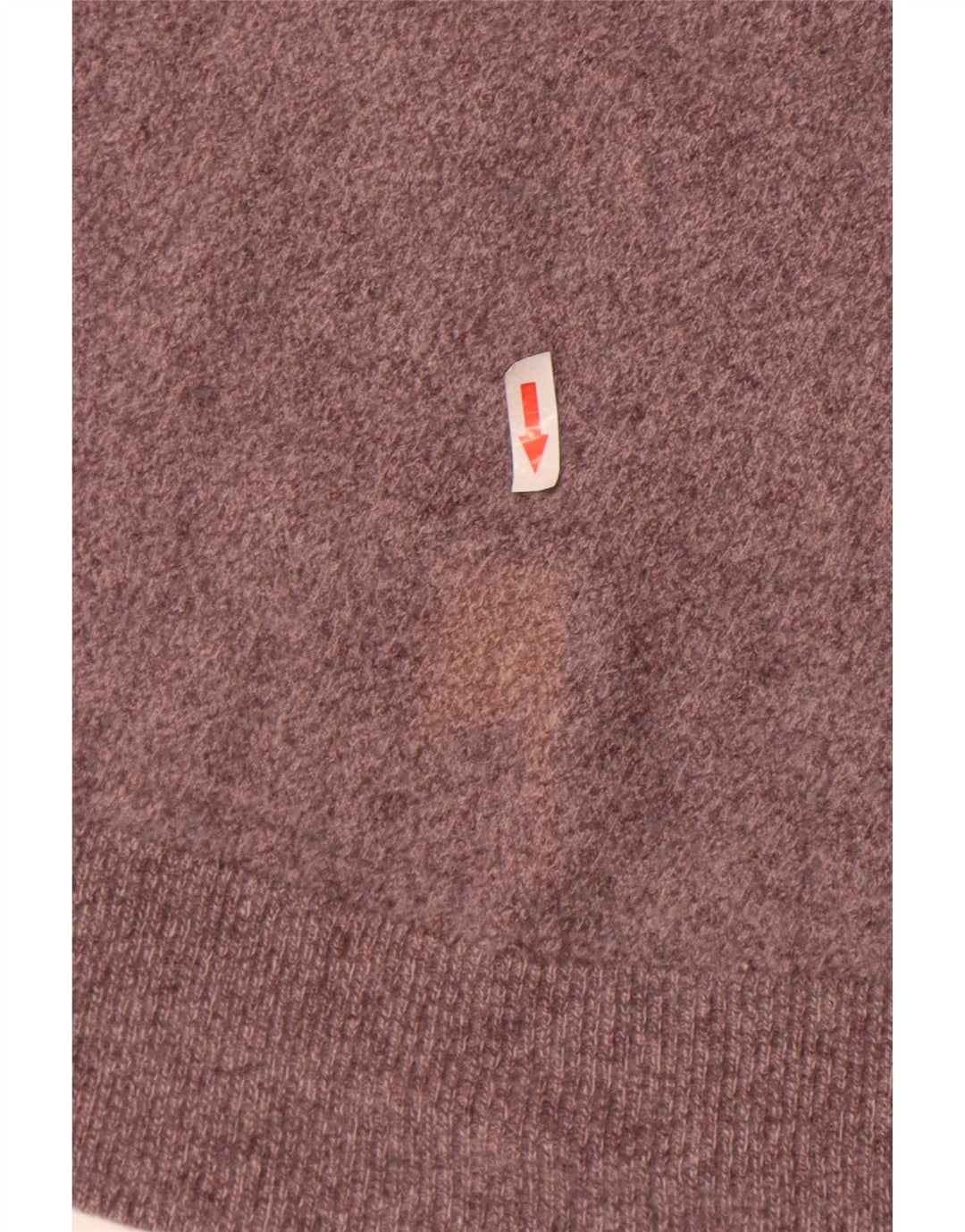 Massimo Dutti Dame Rullehals Sweater UK 8 Lille Grå Uld