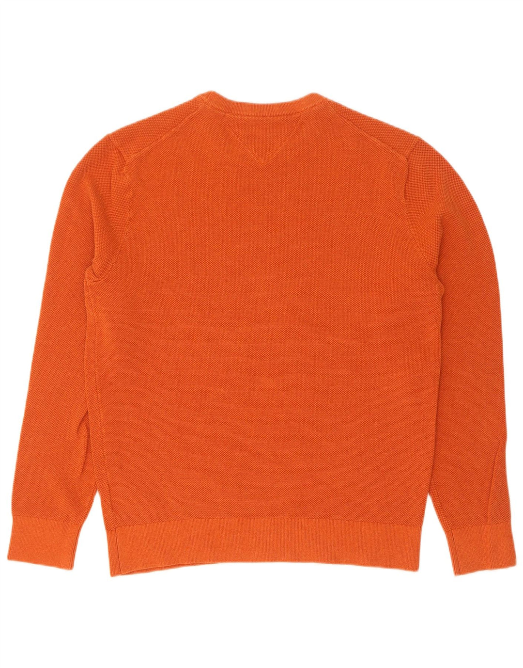 Tommy Hilfiger Herre Crew Neck sweater Medium Orange Bomuld