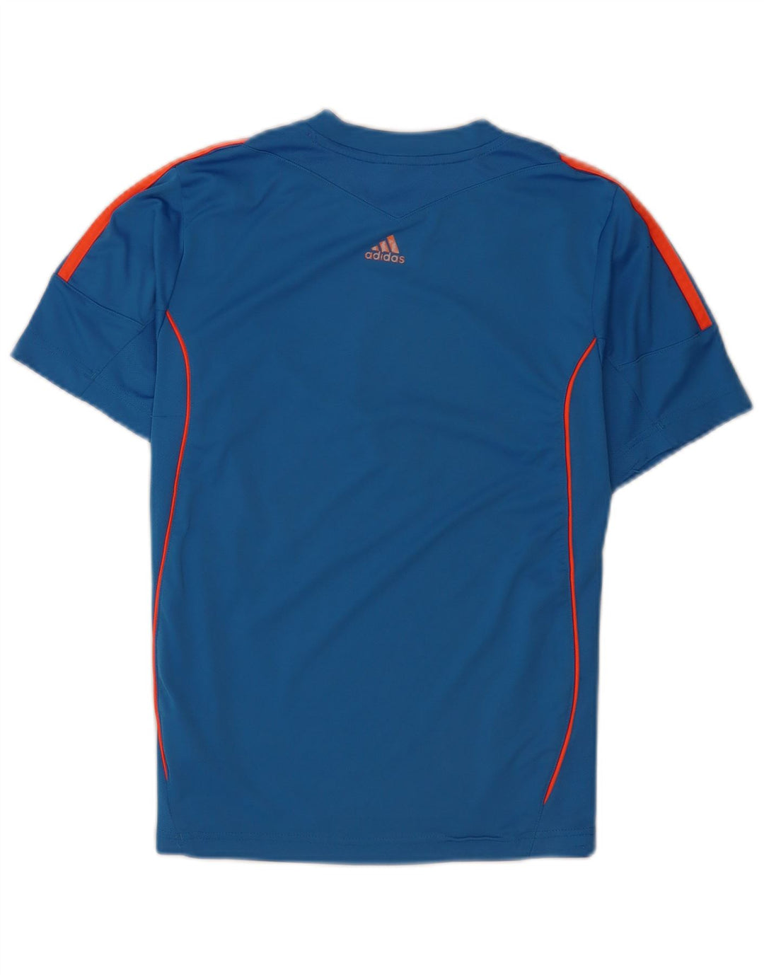 Adidas drenge grafisk t-shirt top 11-12 år blå polyester