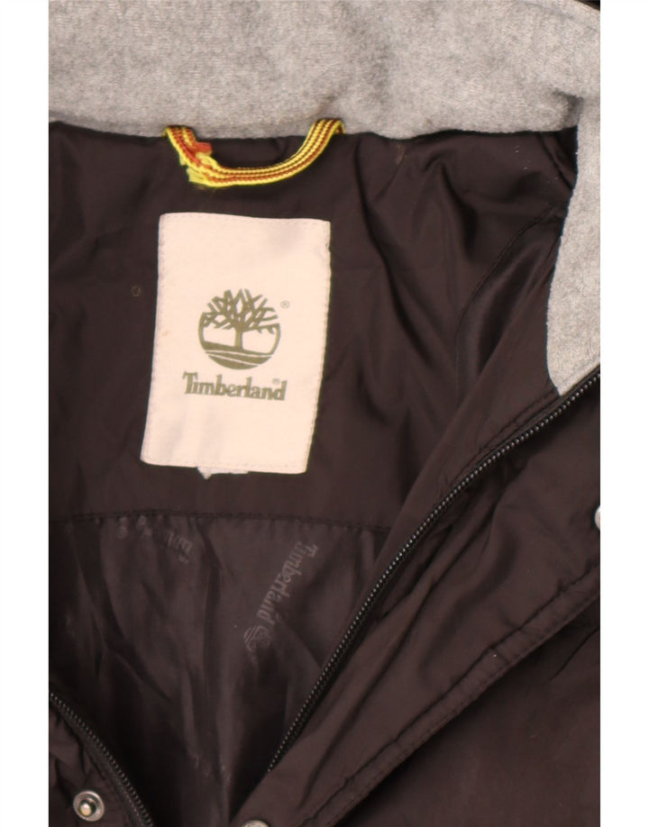 TIMBERLAND hættejakke til drenge 10-11 år brun