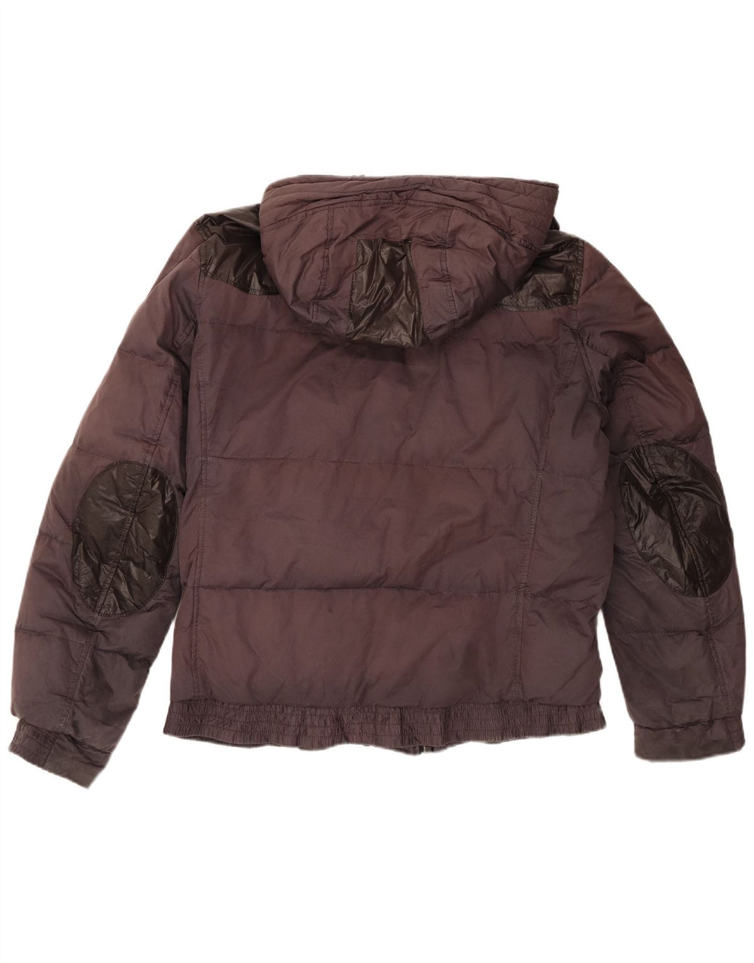 Hugo Boss Herre hættepolstret jakke UK 38 Medium Maroon